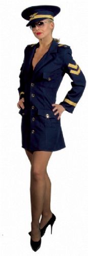 verhuur - carnaval - marinedame officiere navy